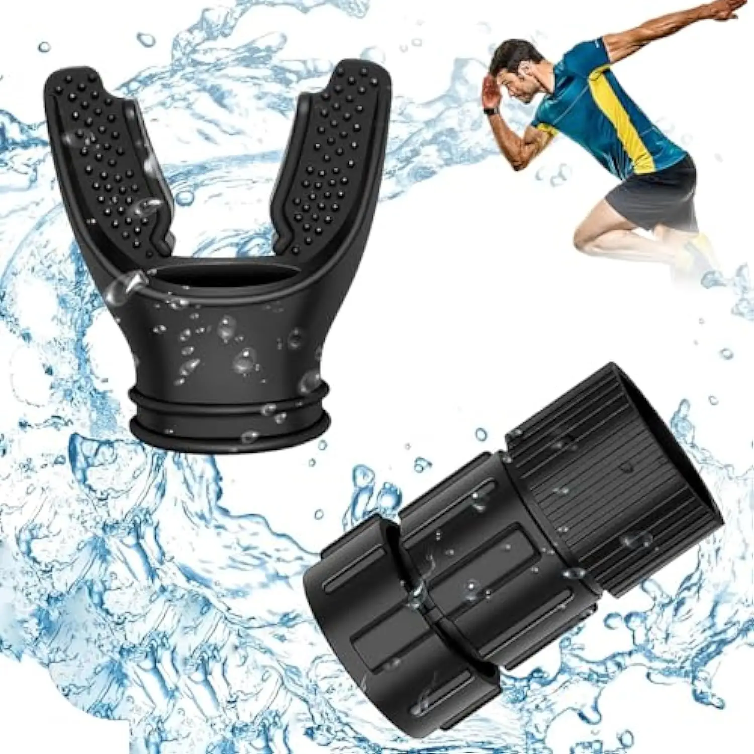 Plastic lung exerciser Nose Oxygen Trainer Exercise Device With Strengthen Breathing Muscle Inspiratory Trainer for Sport