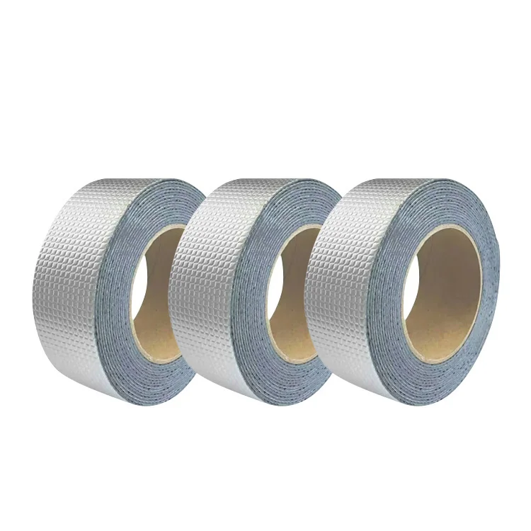 5cm wide roof repair sealing tape butyl waterproof butyl sealing aluminum coil butyl rubber tape house hull leak repair tape