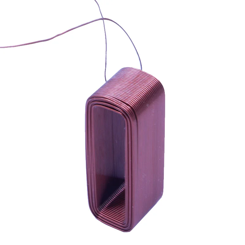 Qi wireless charging coil receiver copper coil winding  wind generator air inductor coil