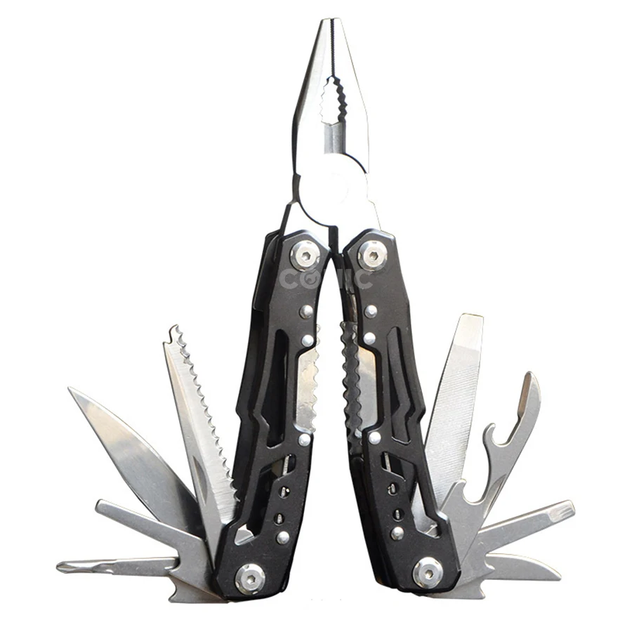 Multifunction Stainless Steel Multi-Tool Pocket Knife Pliers Mini Portable Folding Pliers