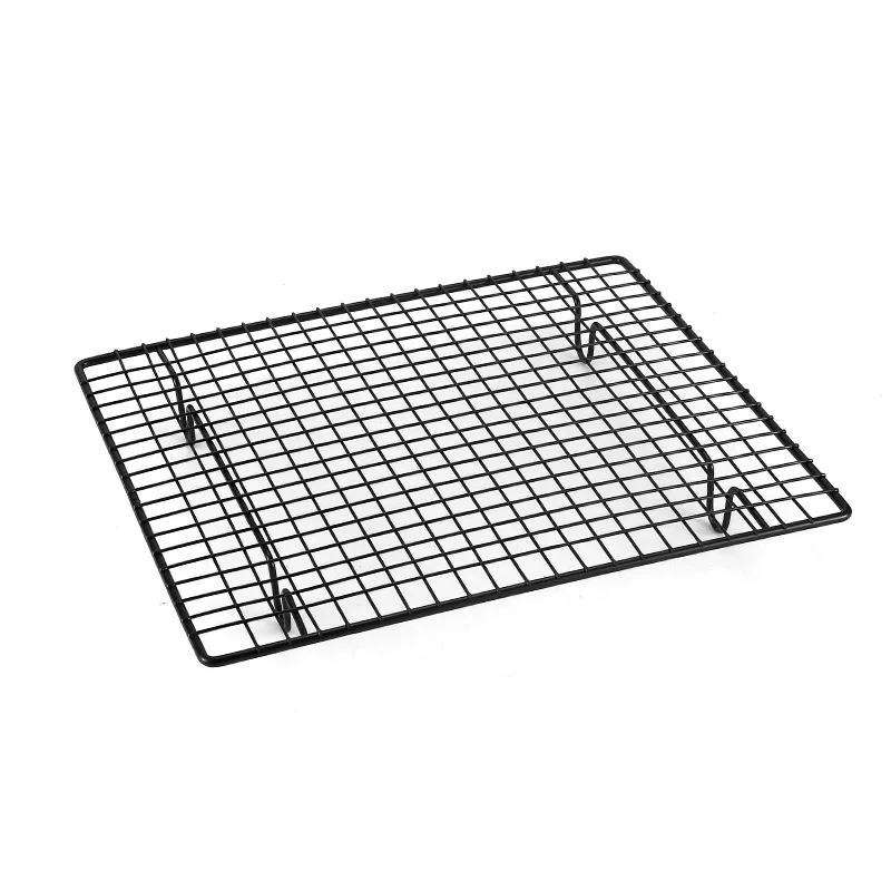 Wholesale Bakery Kitchen Cake Rack Cooling Grid Baking Stainless Steel Cookie Bun Bread Wire Mesh Cooling Rack