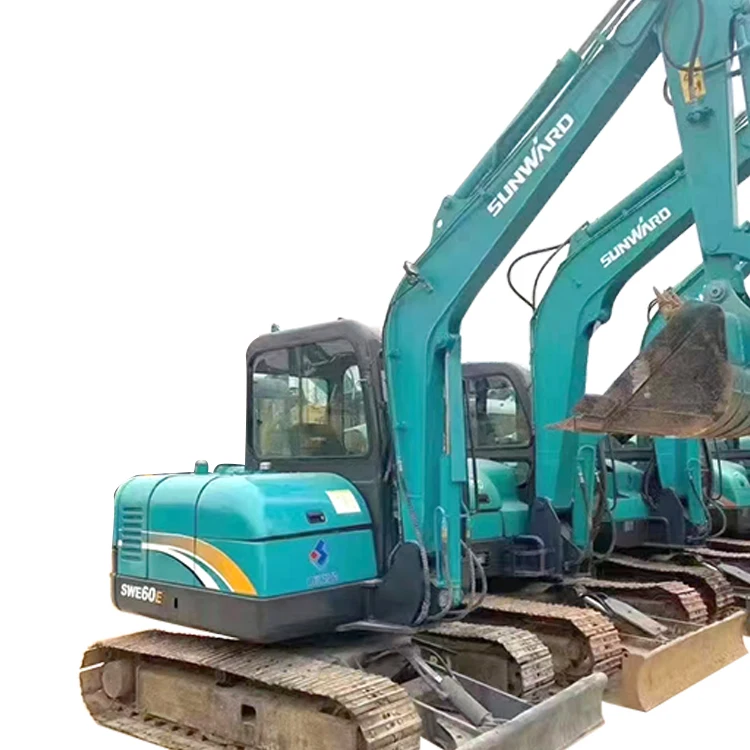 SUNWARD 60 high digging power cheap used second hand excavator
