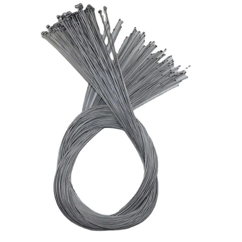 Bicycle Brake Gear Shift Cable Inner Wire Stainless Steel Galvanized Steel Wire Rope Construction 1x19 Inner Wire