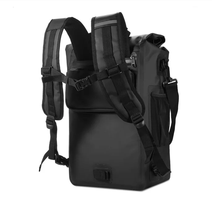 Outdoor Cycling Bike Waterproof Pannier Rear Rack Bag Backpack Shoulder Bag 3 in 1 Bicycle Bike Bag