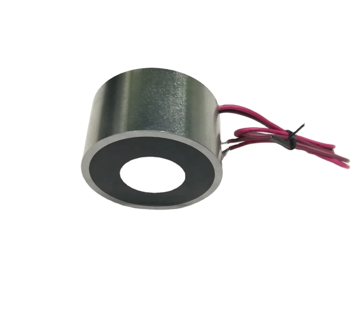 
50kgs force 12V Dc power on to release Opposite Lifting Permanent Electromagnet 