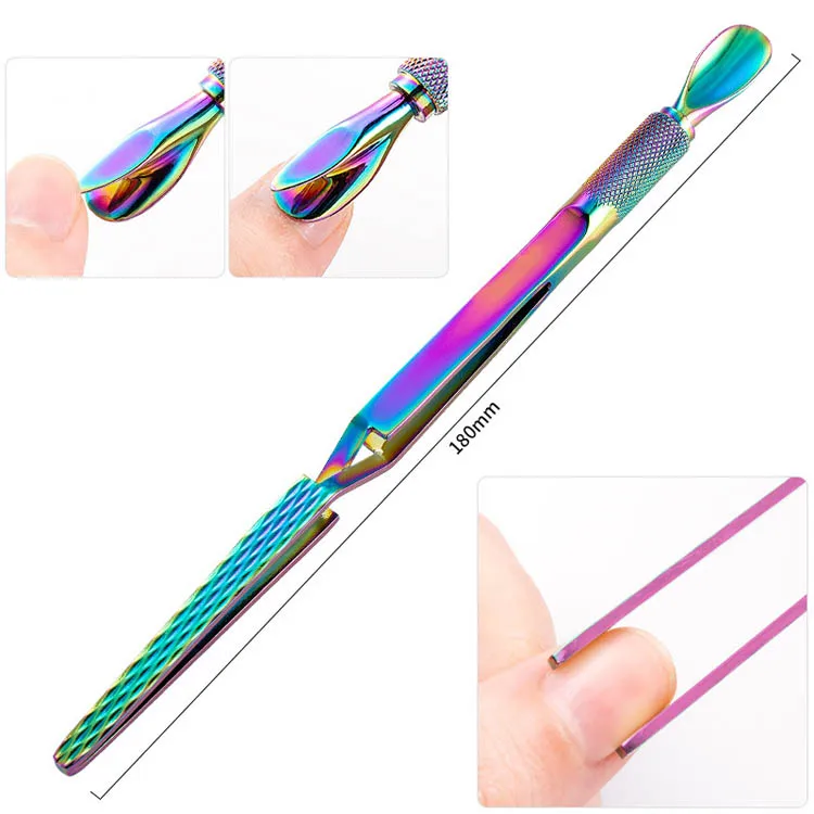 Best Selling Nail Art Shaping Tweezers Manicure Tweezers Tools Stainless Steel Pinching Cuticle Remover Shaping Tweezers