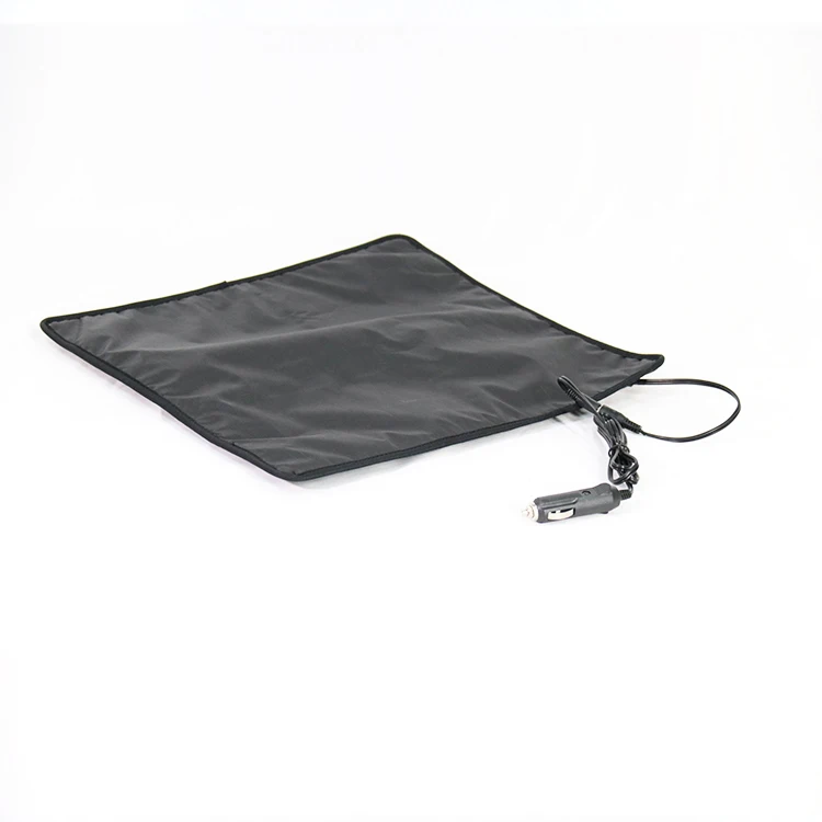 Pizza Delivery Bag Heated 12v Backpack Food Waterproof Foldable Black Pizza Bag Insulate 1pc/poly Bag + Carton