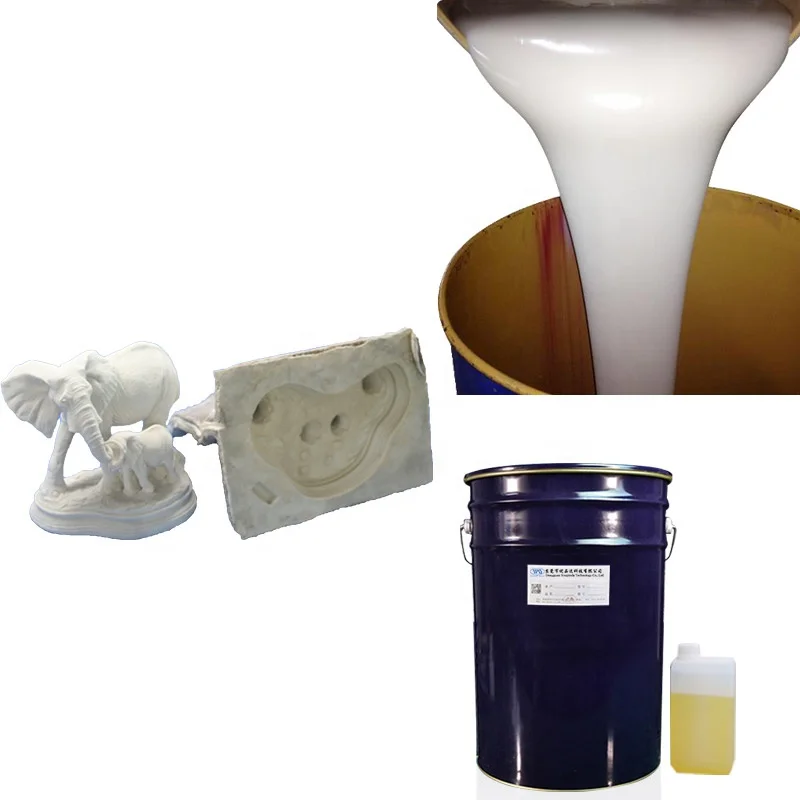 YPD Silicone rubber RTV raw material for statue mold making