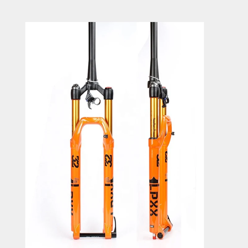 Mountain barrel shaft version front fork mountain bike front air forks suspension mountain bike front fork