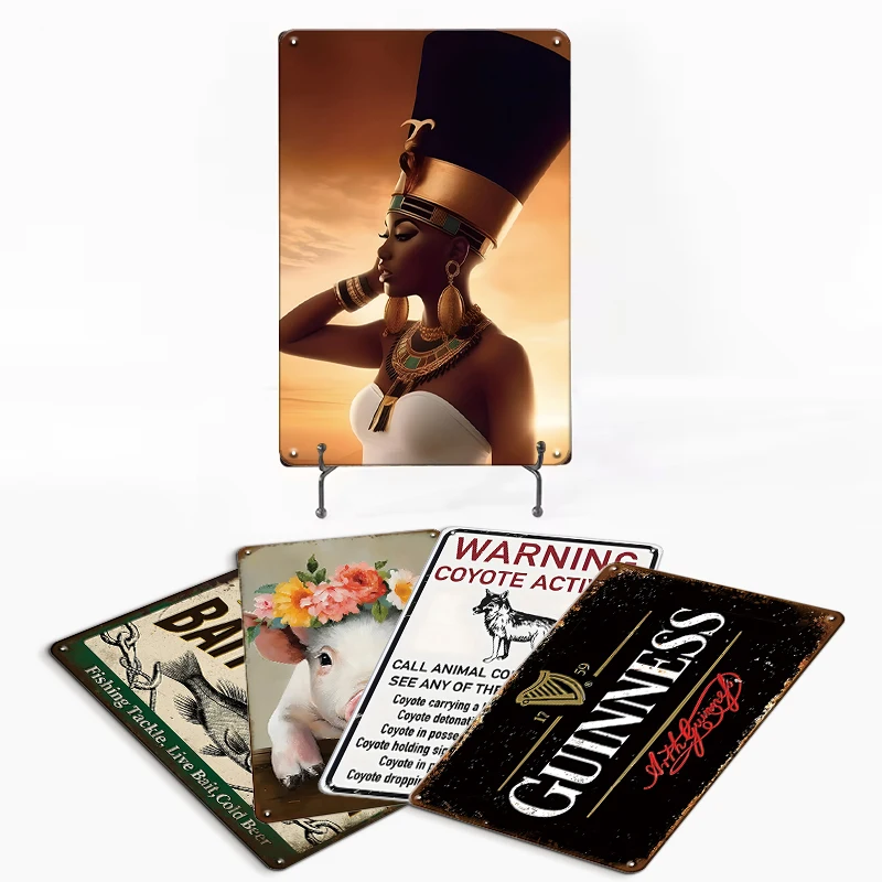 Custom Made Vintage Retro Metal Tin Signs Funny Gamer Decorative  Wholesale Vintage Tin Signs With Marvel Superheroes