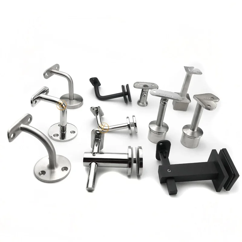 YL Top-ranked stainless glass standoff 304 316 2205 types of clamp for glass railing