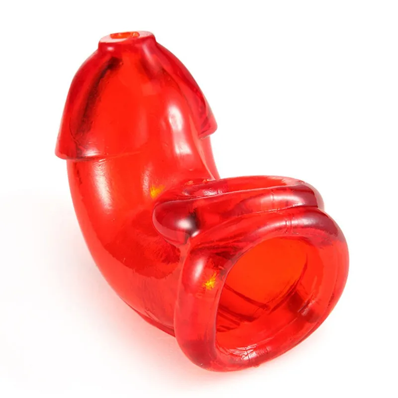 High Quality Penis Sleeve for Mens Soft Adult Sex Toys Penis Chastity Stretchy Delay Lock Cage Scrotum Ring Glans Rings for Men