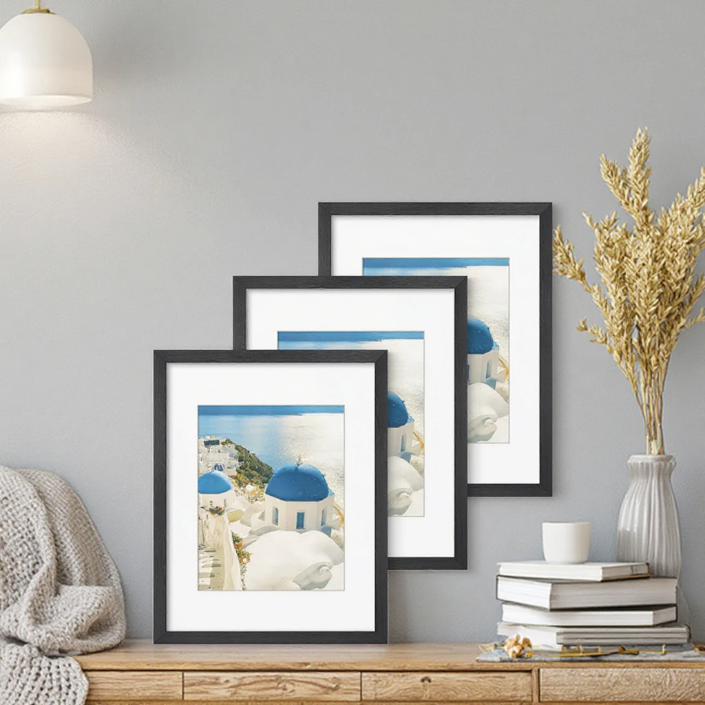 Wood Picture Frame Wood Hanging Photo Frame Wooden Photo Frame for Wall