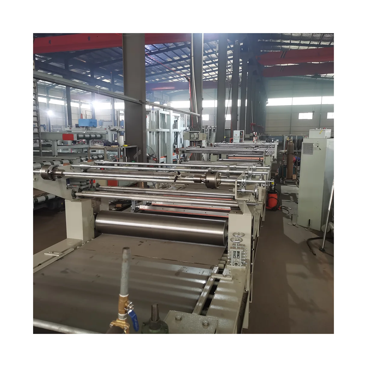 Small Capacity Fireproof 12mm MgO Board Production Line Fiber Cement Board Production Line