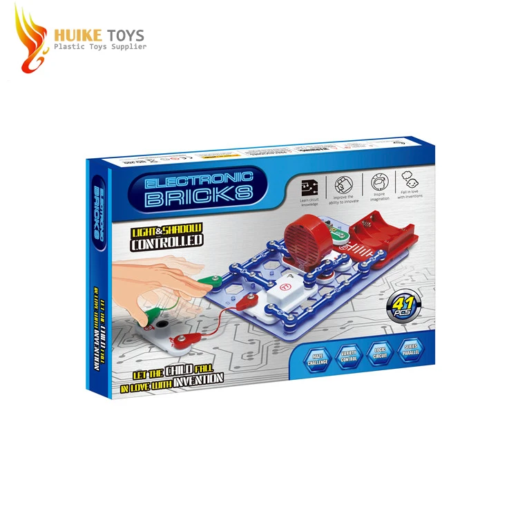 Playing Ways Electric Bricks Educational Enlightenment Of Wisdom Electronic Building Blocks Stem Toy For Kid in 2020