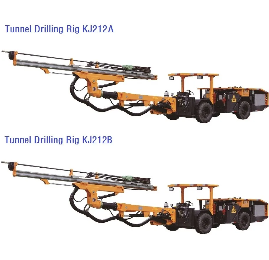 Kaishan KJ212 hydraulic tunneling underground drilling jumbo tunnelling drilling rig