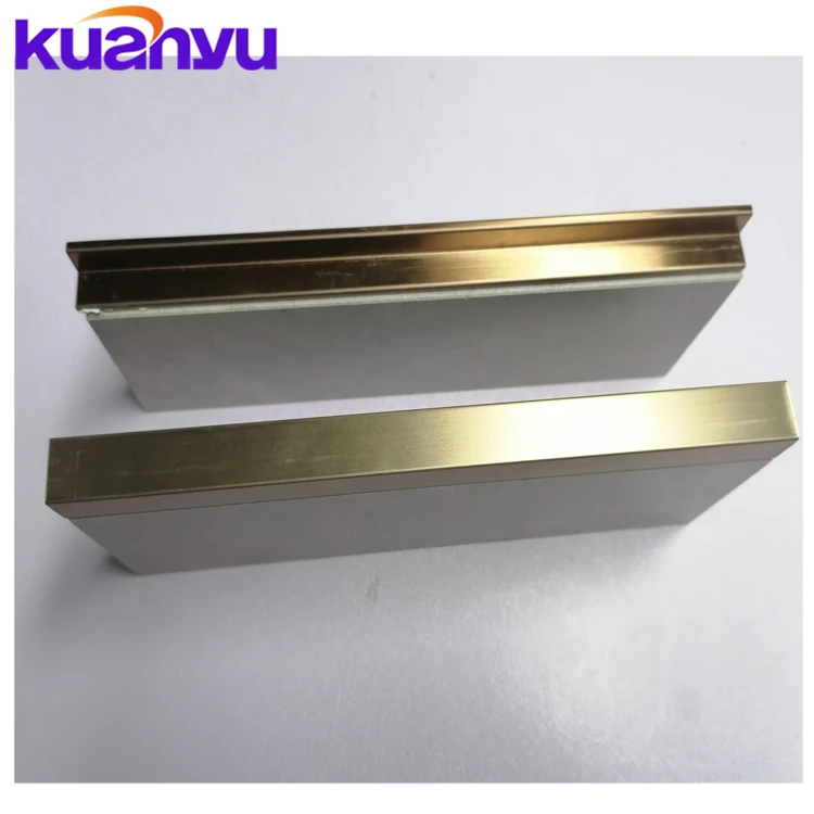 Gold Floor Transition Strips Flexible Carpet  Floor Stainless Steel Transition Strip