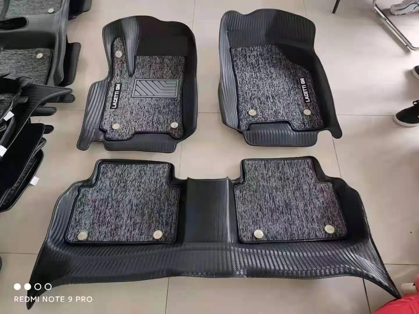 Car Accessories NEXIA 2 3 Lacetti GM Uzbekistan Hot Selling Double Layer With Coil Mat 5D Car Floor Mat EVA Car Mats