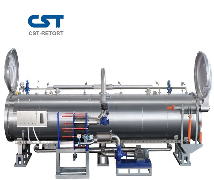 high pressure steam sterilizer autoclave for food and beverage meat