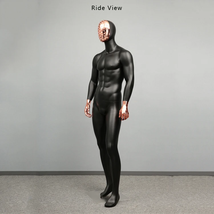 Full-body Men Model Wholesale Male Torso Mannequin Mold Stand Free Custom for Adults Window Display FRP