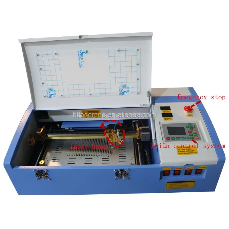 Haotian laser  desktop Co2 40W mini laser machine for Christmas sale