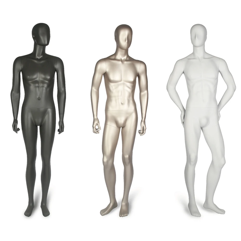 
Beautiful Clothes Manikin Gold Male Mannequin Female Male Manikin 