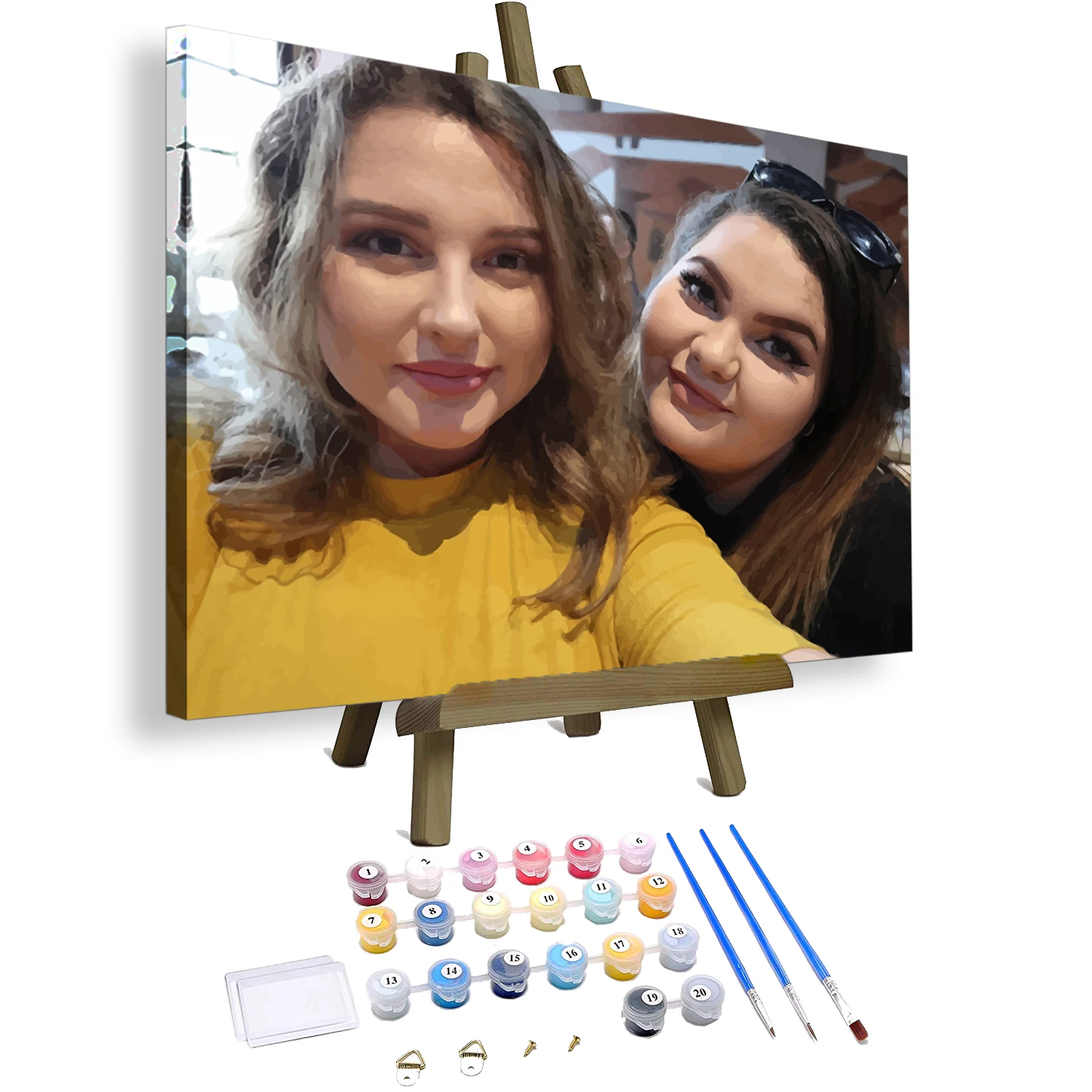 Dropshipping Paint By Numbers Custom DIY Paint by Numbers Oil Painting for Gifts and Home Decorations