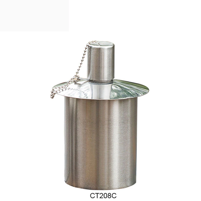 
Round Stainless Steel Garden Decor Ball Big Flame table oil torch for outdoor 