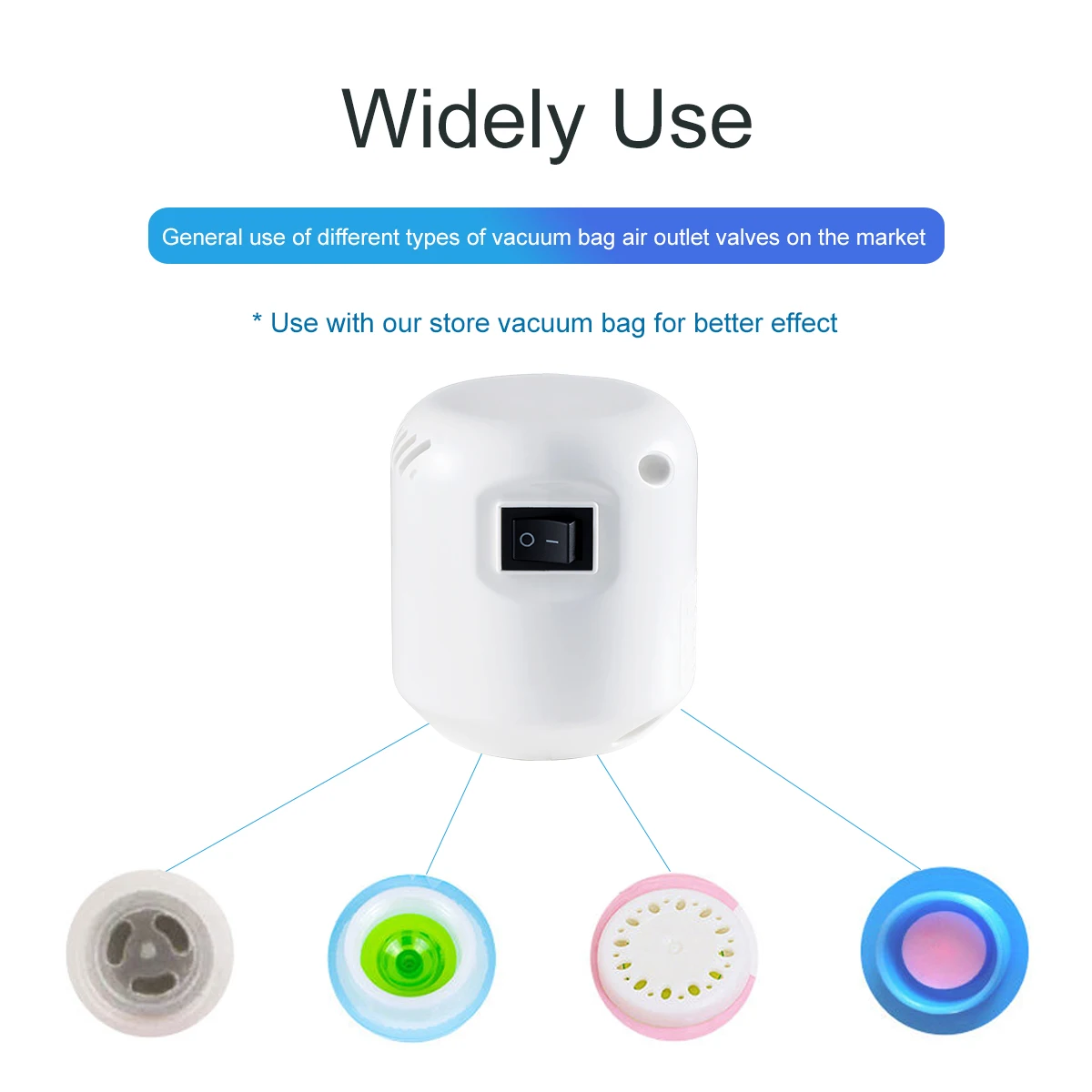 2021 New Design Smart Electric Air Pump Vacuum Compression Bag Using Electric Air Pump For Vacuum Bag