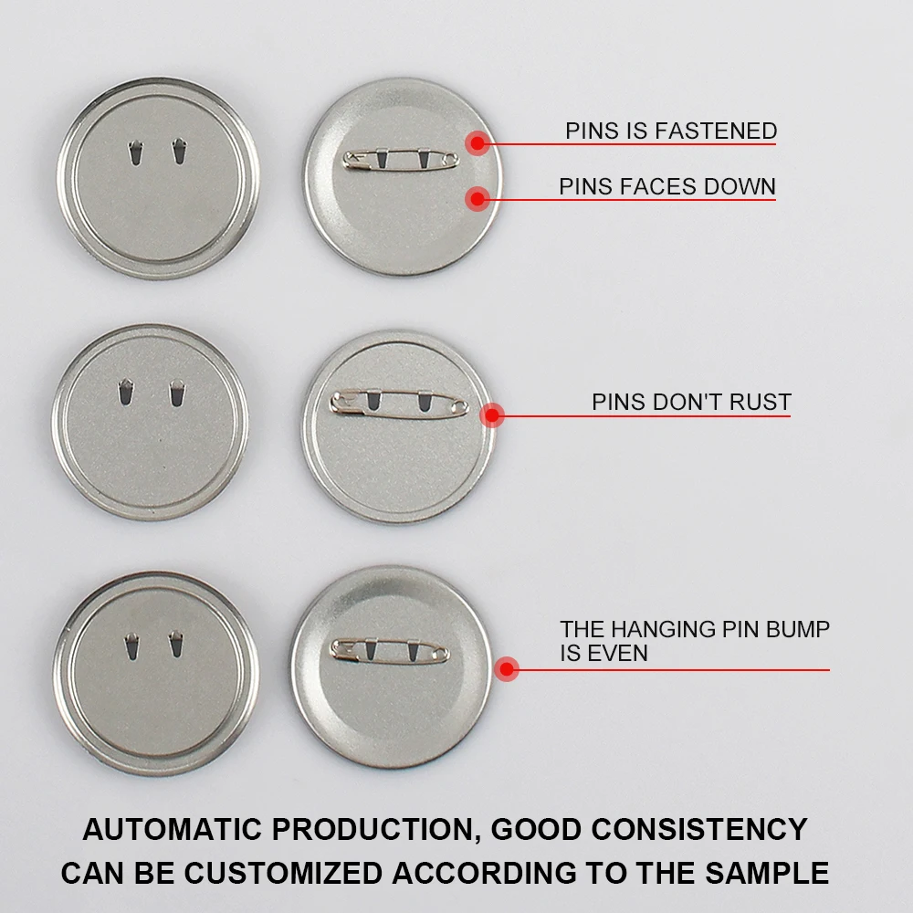 2024 New Pneumatic Semi-automatic Button Maker 10/pcs drop on one time button making machine with 58mm round mould