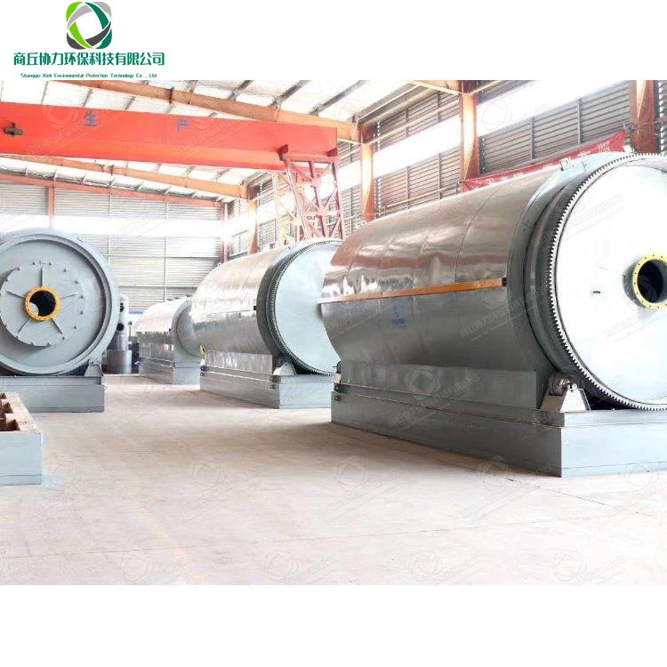 10TPD Mobile Waste Tyre Recycling to Oil Pyrolysis Plant