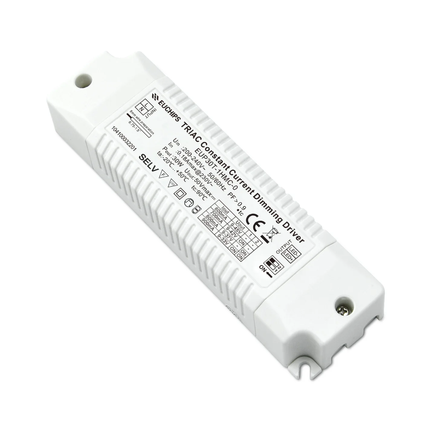 EUCHIPS Original 10W 12W 15W 20W 30W 45W 60W LED Dimmable triac driver