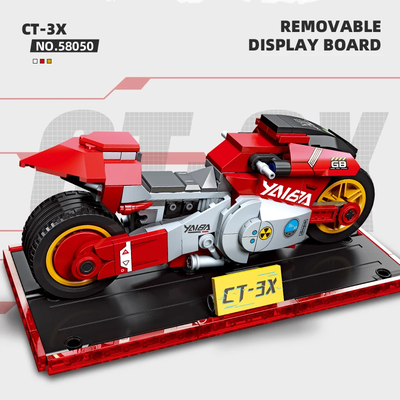 2024 hot selling Assemble car toys motorbike building block toys kids puzzles educational toy ready stock kid educational