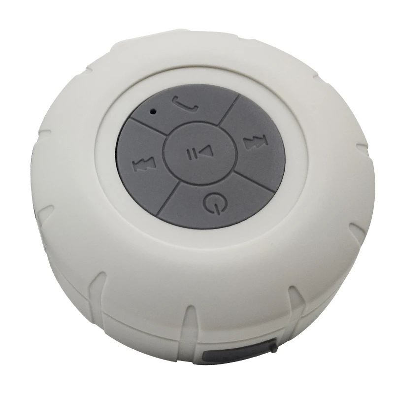 Portable Mini Waterproof wireless Speaker with Suction Cup and hook