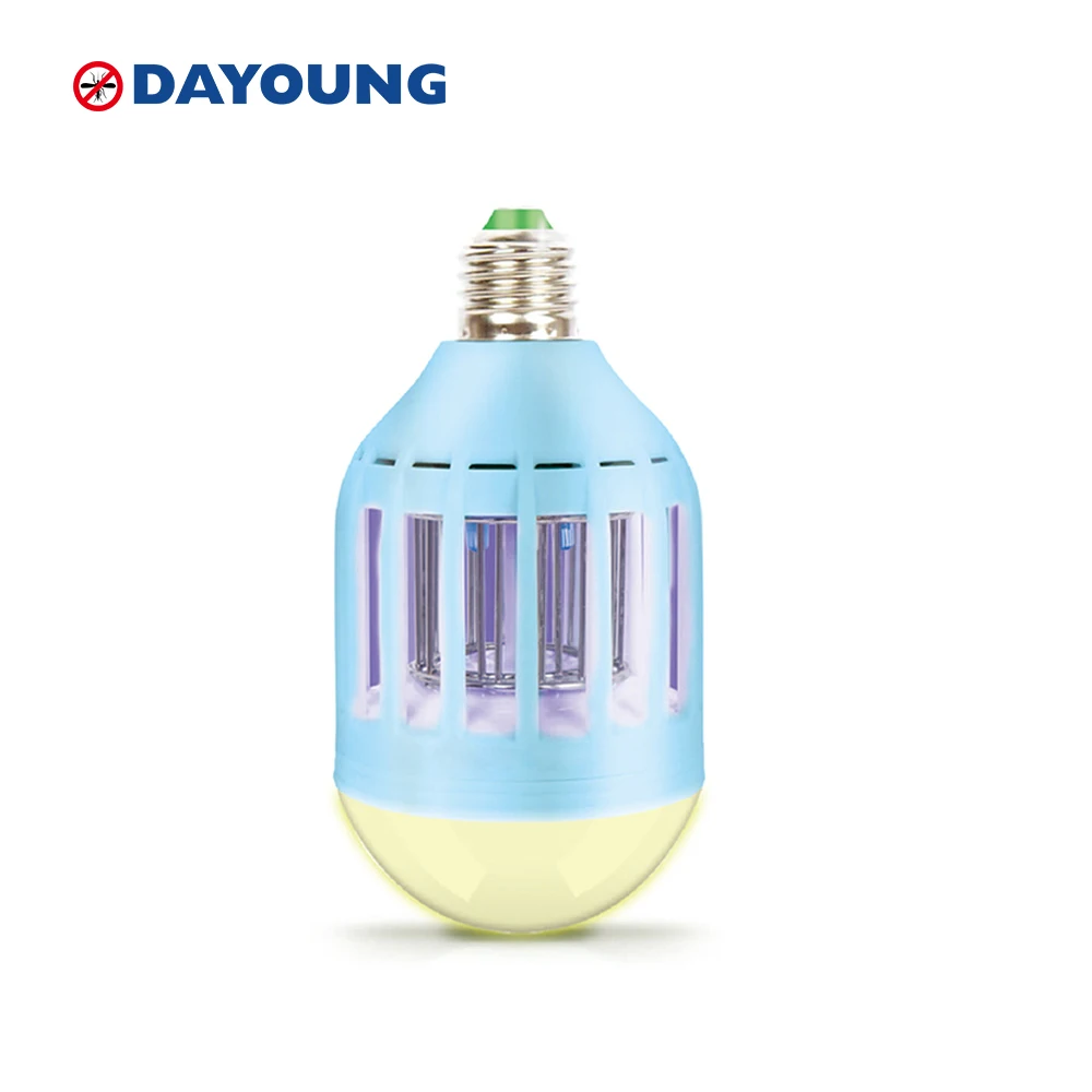 AC 120V,230V E26,E27 LED Eco-Friendly Power Saving 2 In 1 Bug Zapper Pest Control Mosquito Insect Killer Bulb mosquito zapper