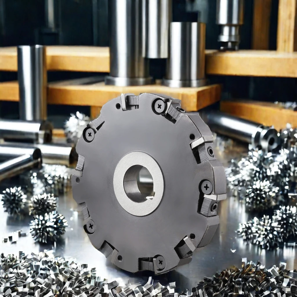 arestun Three edge milling cutter CNC indexable disc face milling cutter