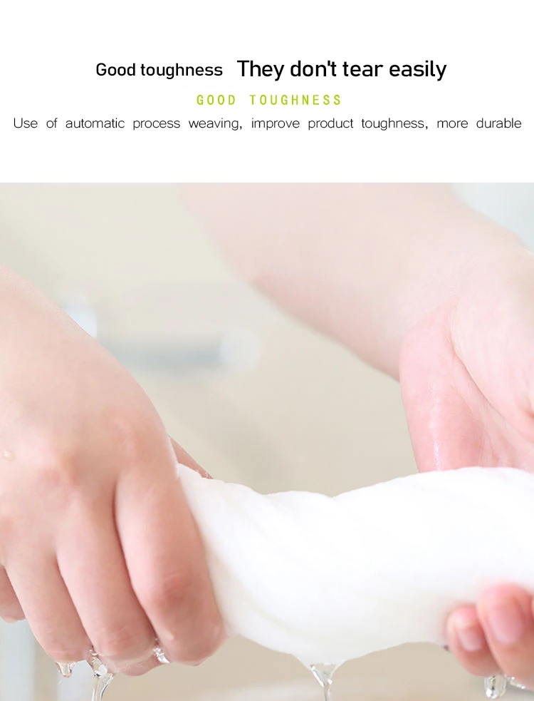 
Hot-selling disposable washcloth baby washcloth set yiwu washcloth for cleaning 