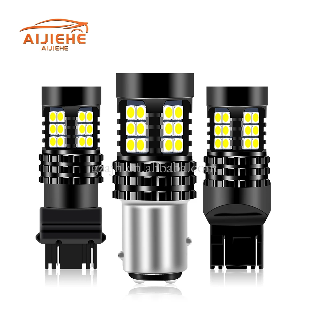canbus No Hyper Flash LED White Amber Red ba15S BAU15S 1156 1157 3156 3157 T20 DRL Turn Signal Light7440 7443reversing led car