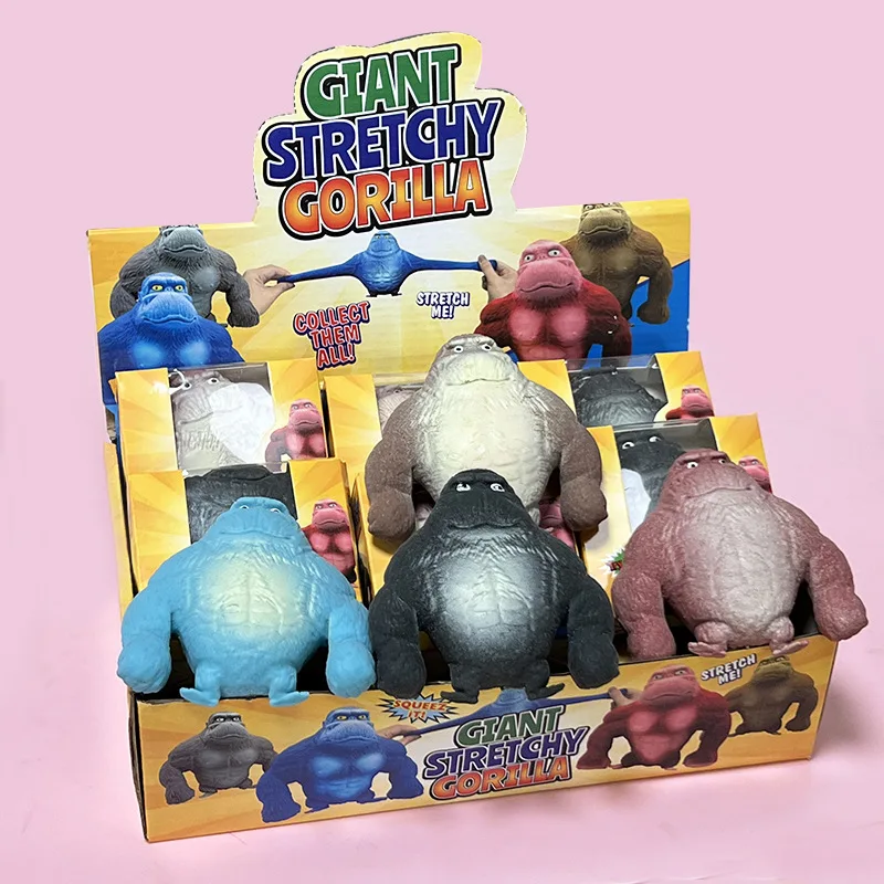 Игрушки-Непоседа с обезьяной гориллой