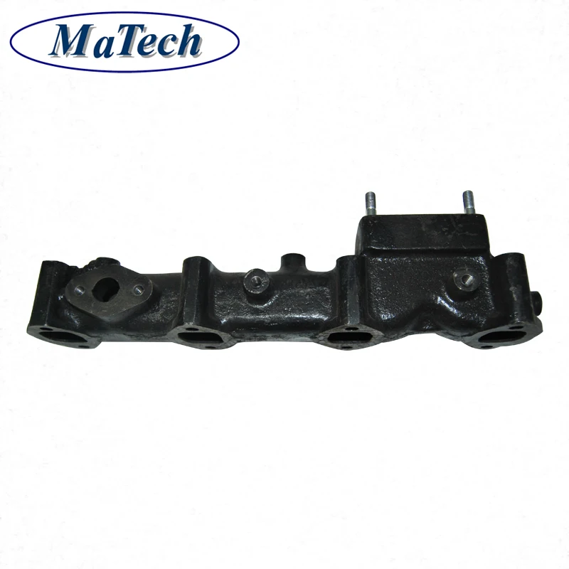 China Manufacturer Custom Cast Iron Car Side Exhaust Manifolds Pipes Component