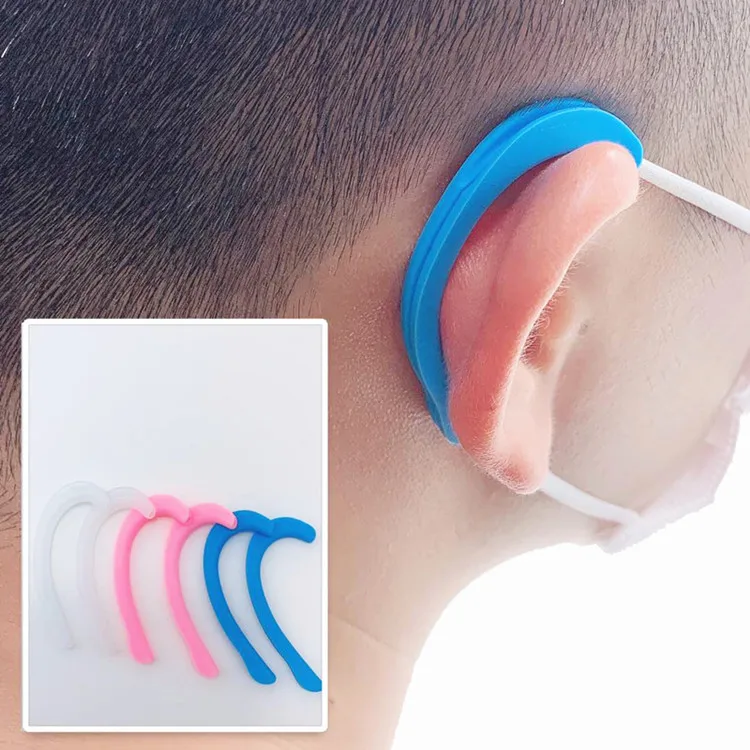 Wholesales Silicone Ear Backs Protection Protection Ear Pain Saver Hook