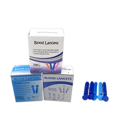 Medical Disposable 18G 21G 23G 26G 28G 30G lancets blood single use for medical use Blood collection needle Safety blood lancet