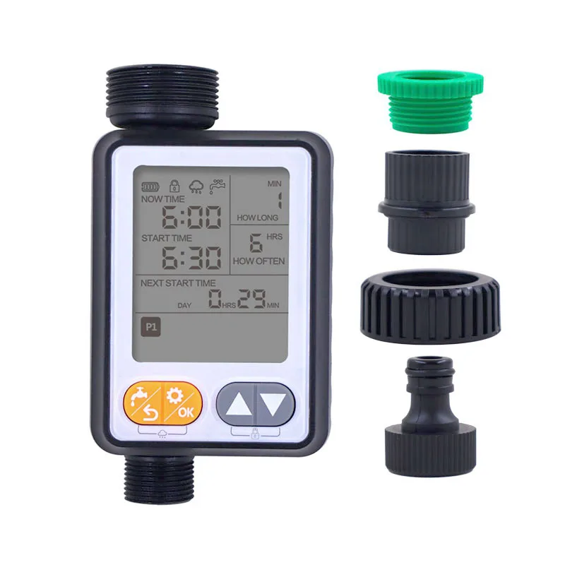 Automatic Simple Hose Water Timer Garden Irrigation system Auto Watering Timer digital Electronic drip Home LCD Screen timers
