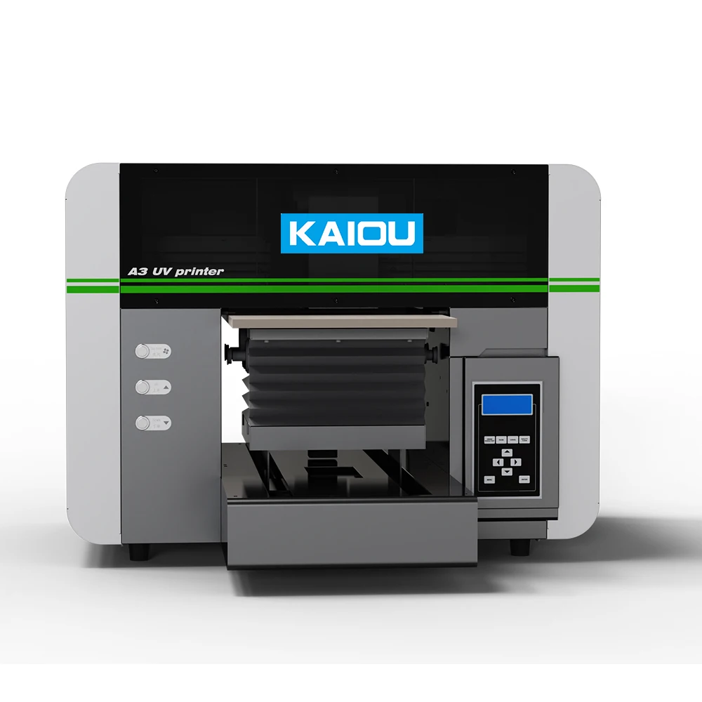 Wholesale Led UV Flatbed Printer UV DTF Printer For Souvenirs & Promotional Bottle Phone Case A3 UV Flatbed Printer