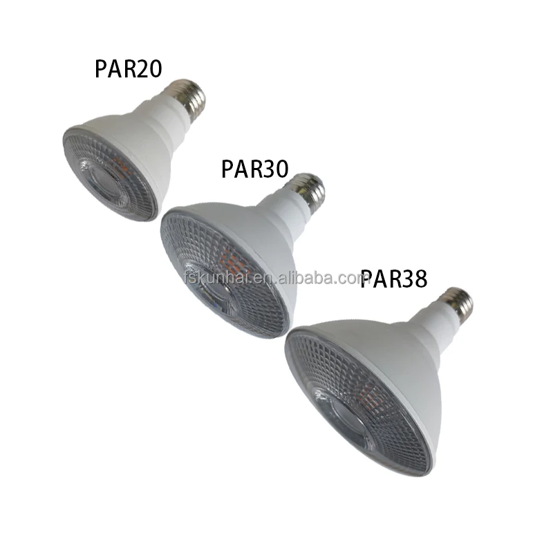 2020 newly designed 2-year warranty  PAR20  PAR30  PAR38  Plastic+aluminum LED lamp cup spotlights KH-SL-SBL-PAR