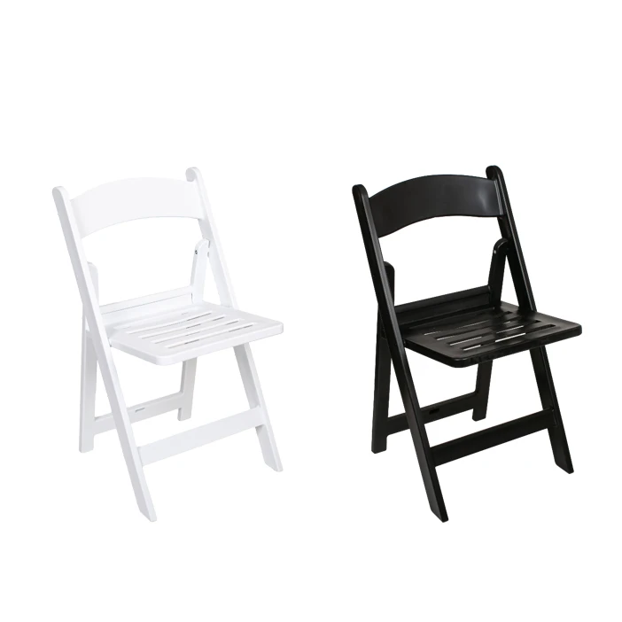 American Style Wholesale Dining Hotel Ceremony Samsonite White Restaurant Plastic Folding Chair For Event In Cheap Price