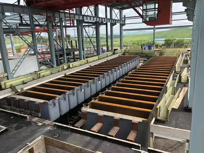 FRP Small Medium-Sized Electrolyzers Copper, Zinc, Nickel, Cobalt, Lead Gold Electrolytic Cell