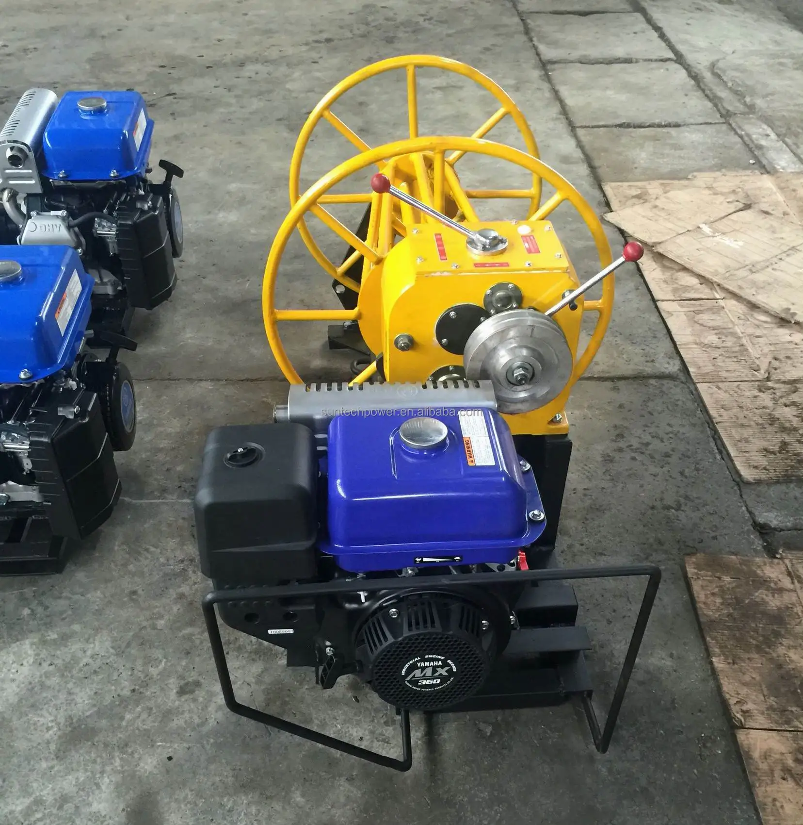 Steel Roller Type Cone Take-Up Machine for Construction Application