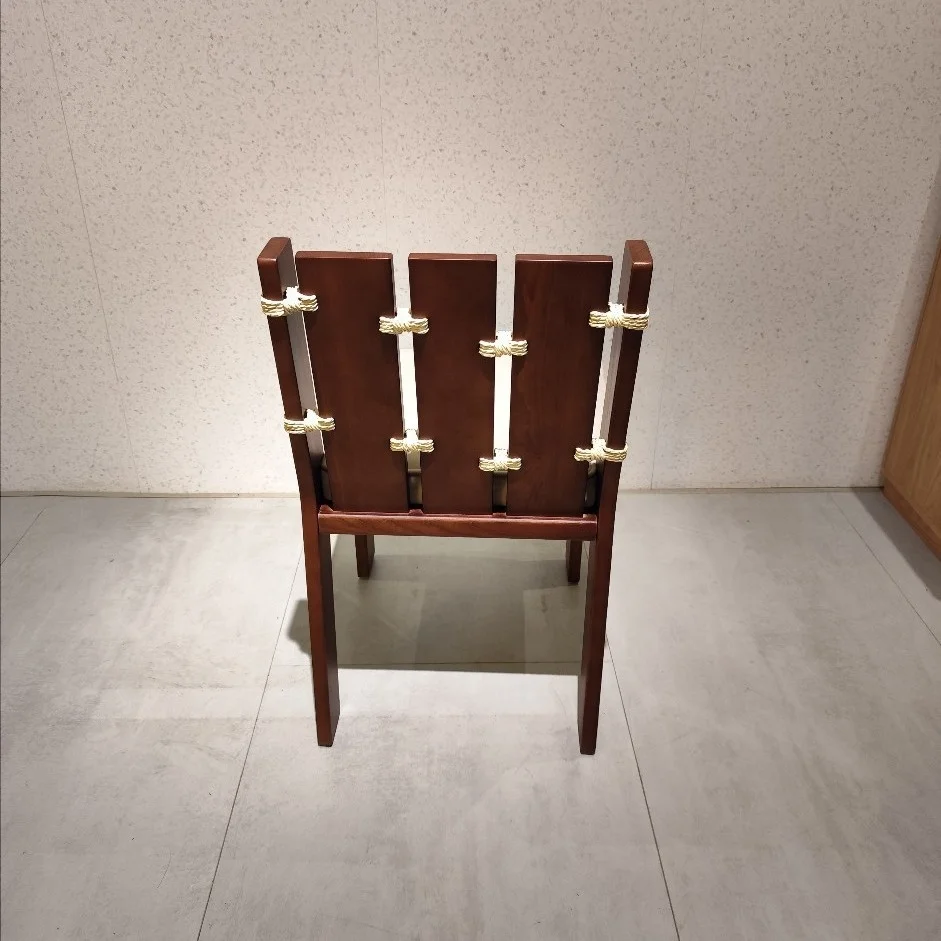 Modern Hotel Solid Wood Dining Room Chairs for Home for Living Room Bedroom Apartment Villa Home Office Leisure Style Furniture