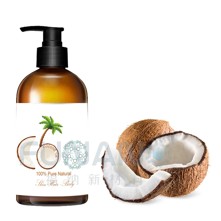 OEM Coconut Oil Organic Extra Virgin Coconut Oil For Food Skin Health Hair Body Fullerene  Carbon C60